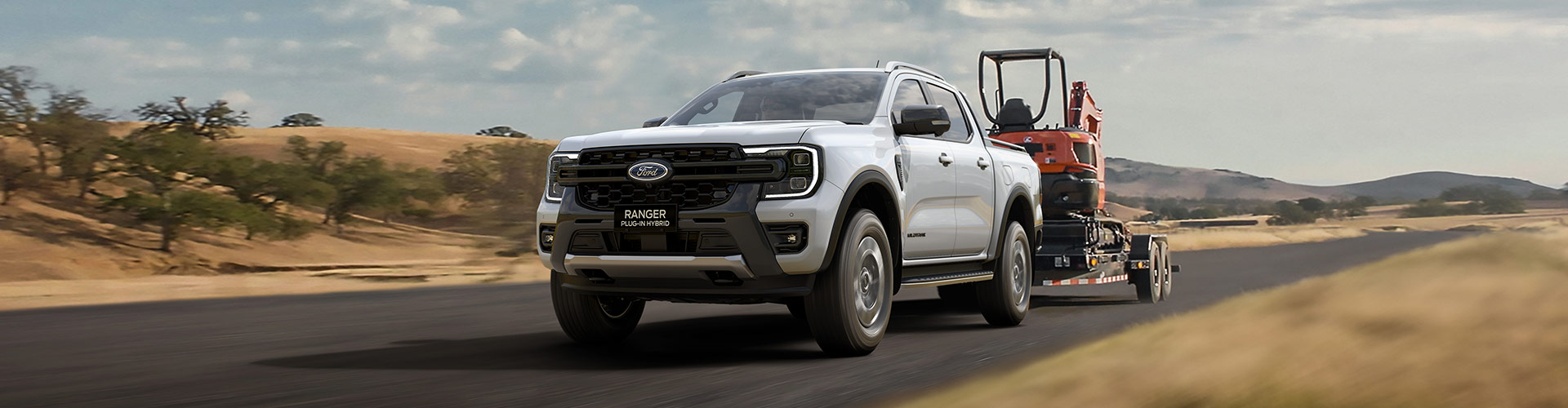 2025 Ford Ranger Plug-in Hybrid towing