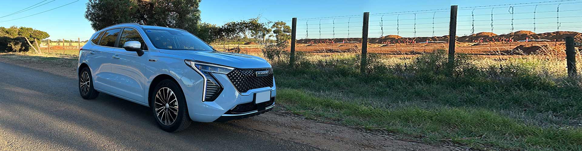 2024 GWM Haval Jolion Ultra Hybrid on dirt road