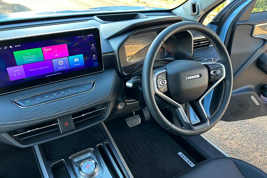 2024 GWM Haval Jolion Ultra Hybrid interior