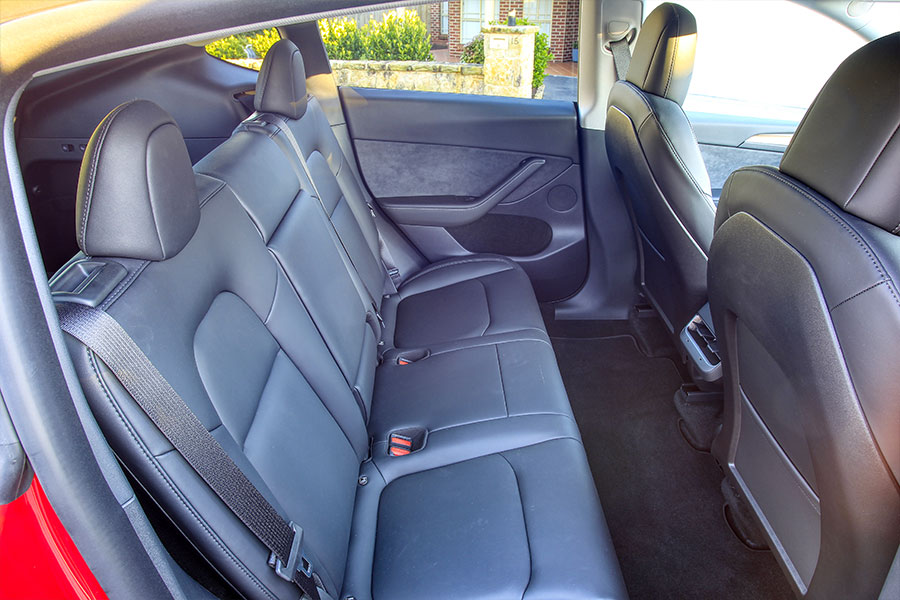 Tesla Model Y interior