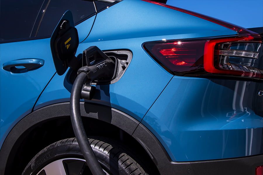 Volvo C40 Recharge 2022 charging