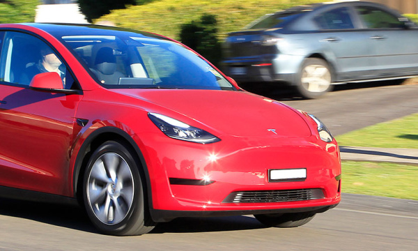 Tesla Model Y front