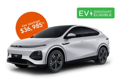 Novate a XPeng G6 Long Range Auto through Maxxia and you could potentially save on tax.