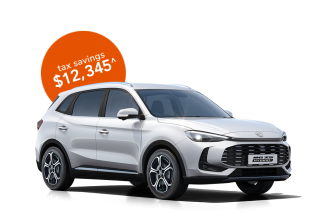 Novate a MG ZS Excite Hybrid+ Auto MY25 through Maxxia and you could potentially save on tax.